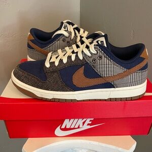 Nike dunk Low Prm Midnight Navy/Ale Brown
